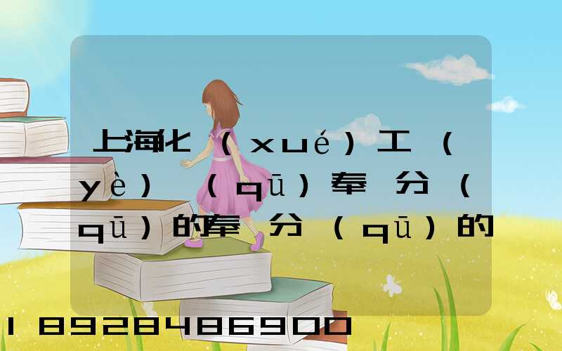 上海化學(xué)工業(yè)區(qū)奉賢分區(qū)的奉賢分區(qū)的條件及優(yōu)勢