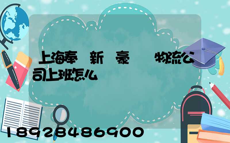 上海奉賢新銀豪國際物流公司上班怎么樣