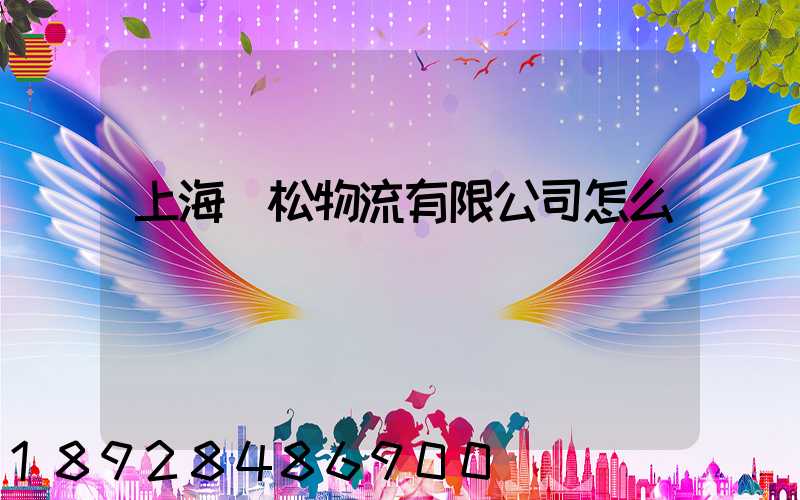 上海賢松物流有限公司怎么樣