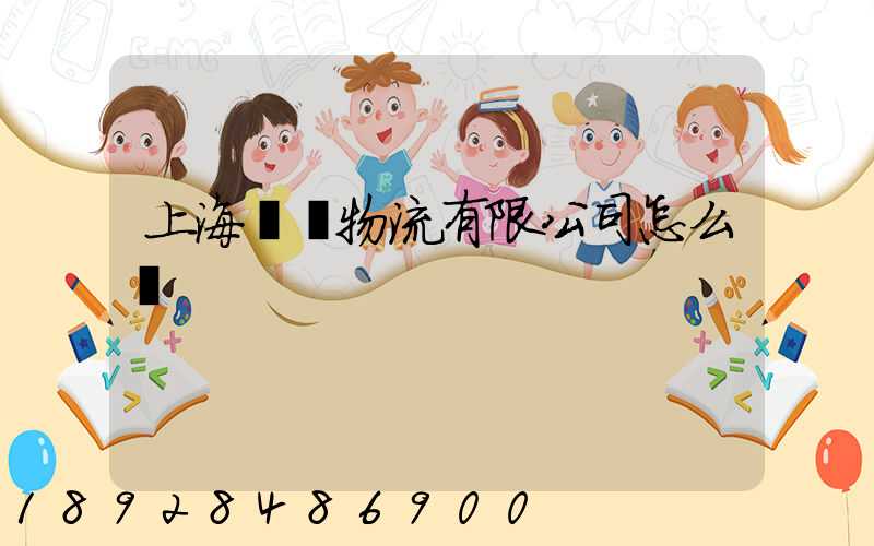 上海進輝物流有限公司怎么樣