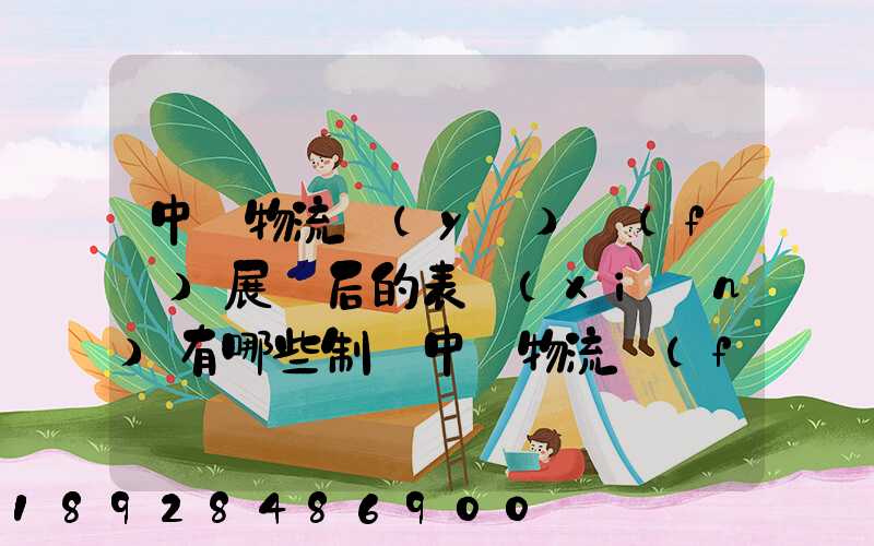 中國物流業(yè)發(fā)展滯后的表現(xiàn)有哪些制約中國物流發(fā)展的根源問題是什么...