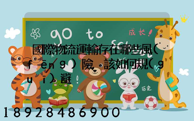國際物流運輸存在哪些風(fēng)險,該如何規(guī)避