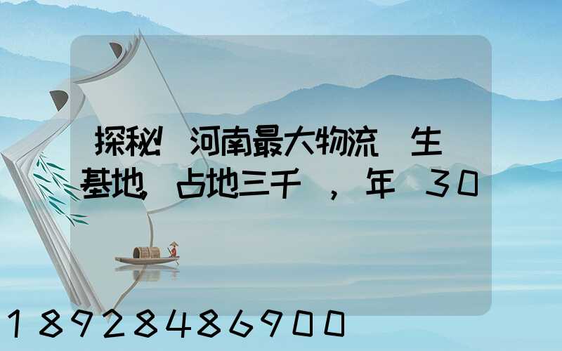 探秘!河南最大物流車生產基地,占地三千畝,年產30萬輛