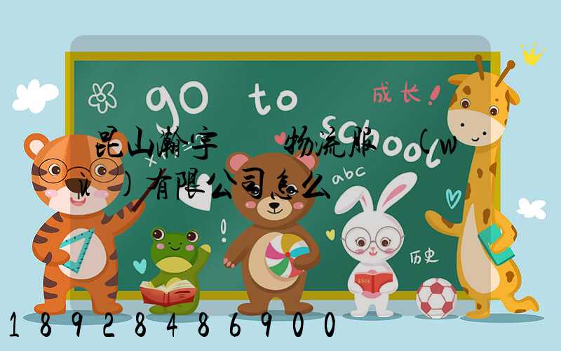 昆山瀚宇國際物流服務(wù)有限公司怎么樣