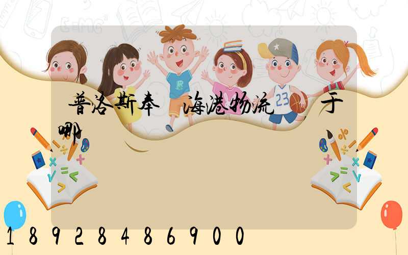 普洛斯奉賢海港物流園屬于哪個區