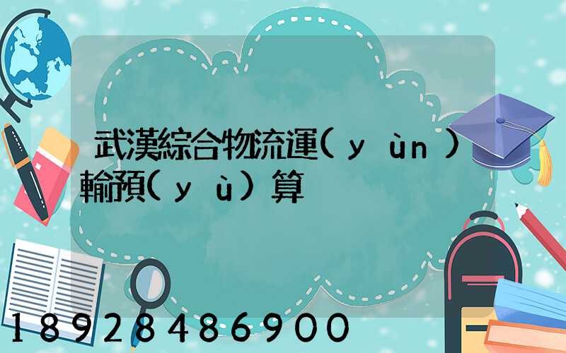 武漢綜合物流運(yùn)輸預(yù)算