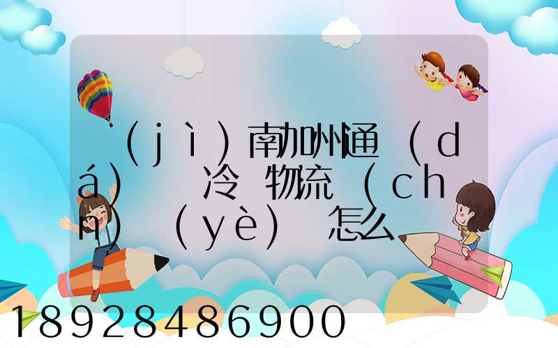 濟(jì)南加州通達(dá)國際冷鏈物流產(chǎn)業(yè)園怎么樣