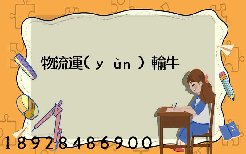 物流運(yùn)輸牛