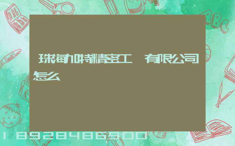 珠海加特精密工業有限公司怎么樣