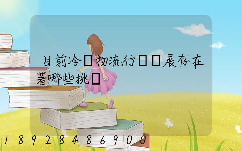 目前冷鏈物流行業發展存在著哪些挑戰