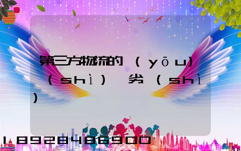 第三方物流的優(yōu)勢(shì)與劣勢(shì)