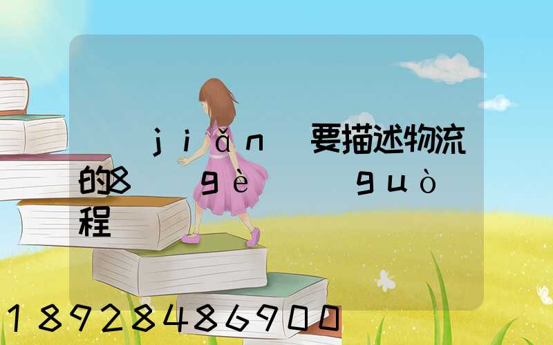 簡(jiǎn)要描述物流的8個(gè)過(guò)程