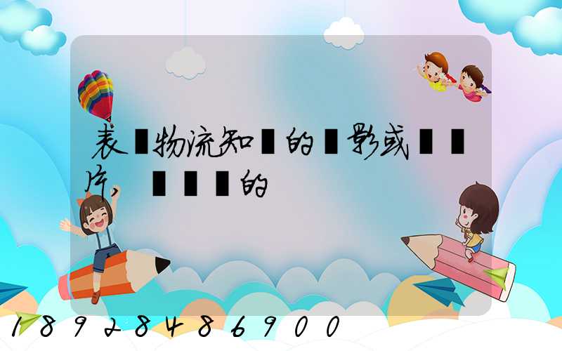 表現物流知識的電影或紀錄片,時間長的