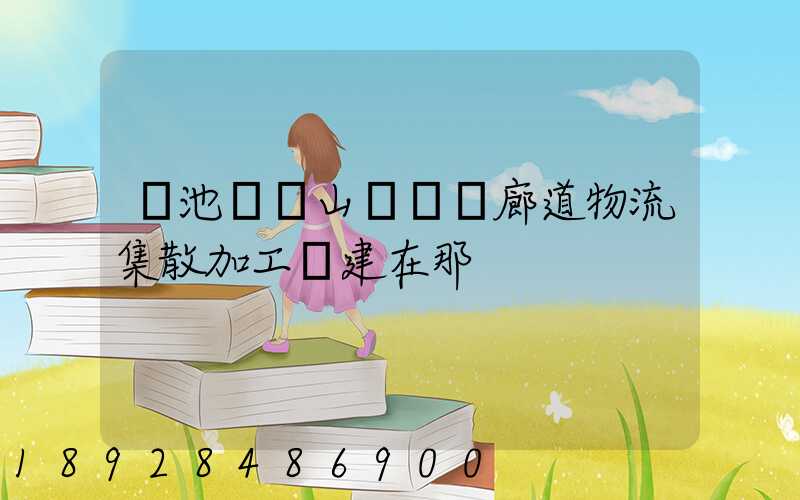 貴池區橫山礦運輸廊道物流集散加工區建在那