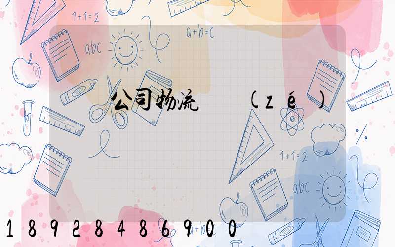 運輸公司物流職責(zé)