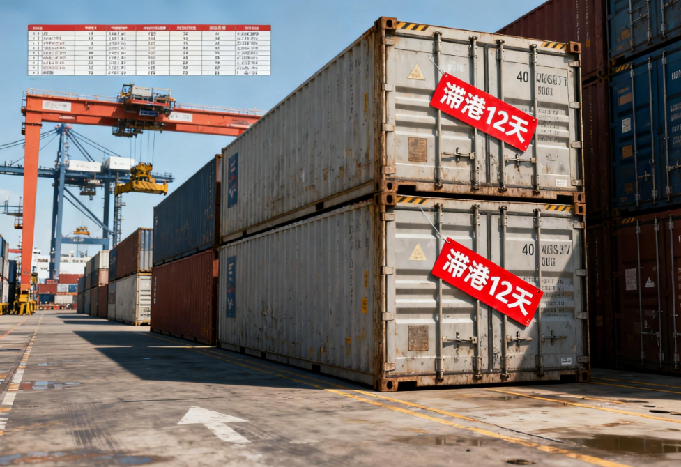 40HQ 集裝箱滯港 12 天！深圳英誠(chéng)物流巧解滯港費(fèi)危機(jī)，避免貨物被拍賣(mài)